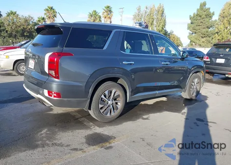 2020 Hyundai Palisade Sel from USA, damaged, VIN KM8R24HE4LU143423